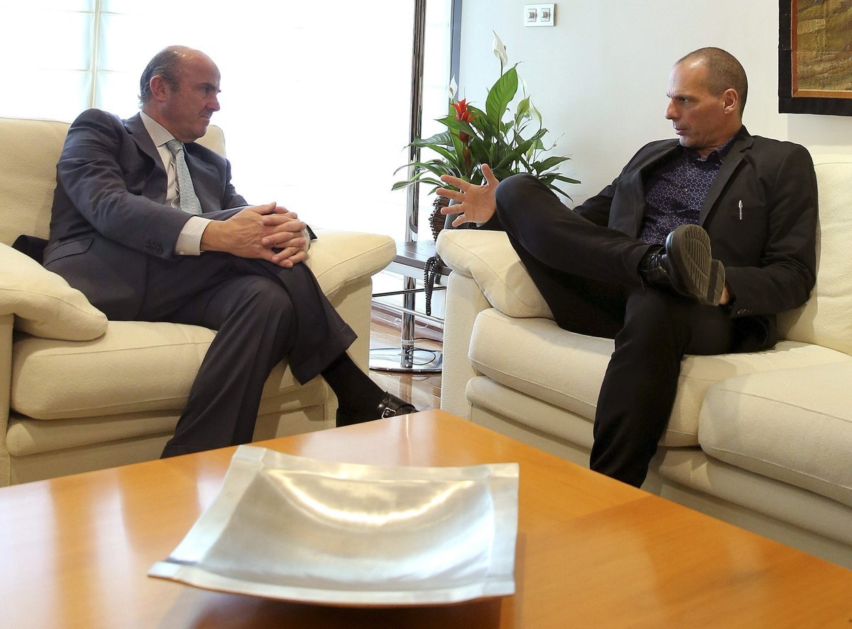 Σε θετικό κλίμα η σύναντηση Βαρουφάκη – Γκίντος