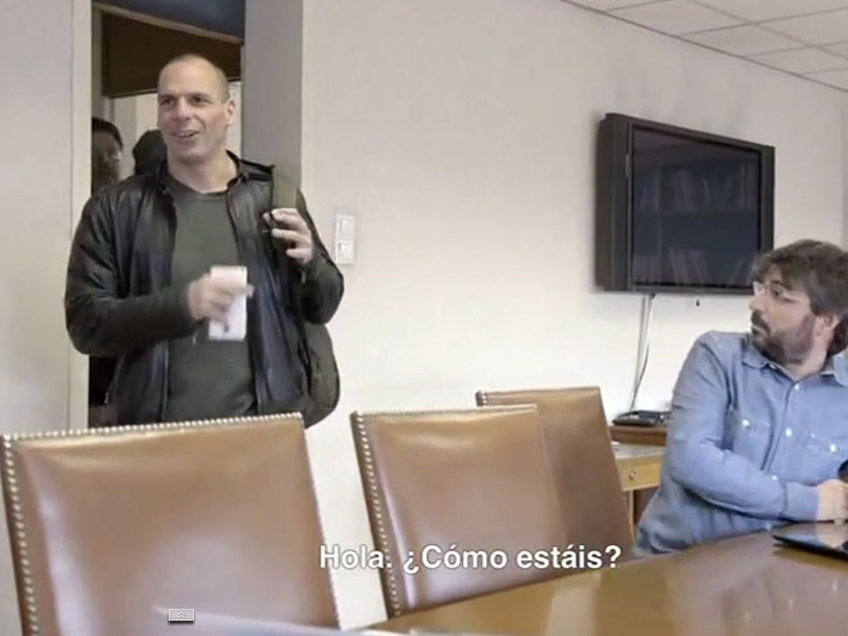 Ο Βαρουφάκης… σταρ και στην Ισπανία: Όποιος “παίζει” με ένα Grexit, παίζει με τη φωτιά (VIDEO)