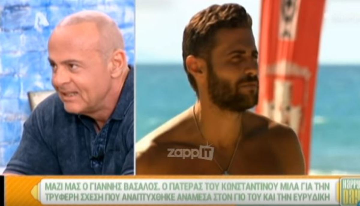 Survivor: Ο πατέρας του Βασάλου ξεκαθαρίζει: “Δεν έχει βάλει ο γιος μου πλέγμα για κοιλιακούς” [vid]