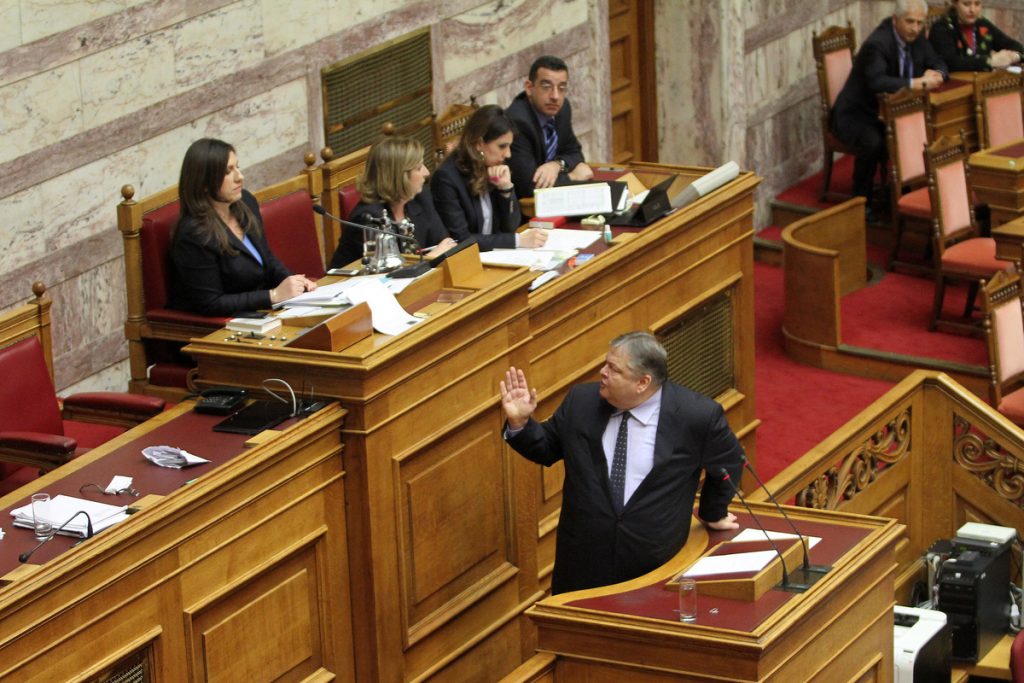 Βενιζέλος: Αντισυνταγματική η παρουσία Παυλόπουλου στη συνεδρίαση για το δημόσιο χρέος