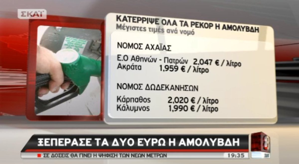 “Καίει” η αμόλυβδη