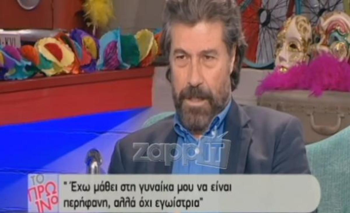Τι συμφωνία έχει κάνει ο Νίκος Βερλέκης με τη γυναίκα του;