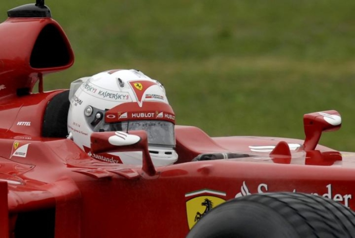 F1: Πρώτη δοκιμή του Vettel με τη Ferrari (VIDEO)