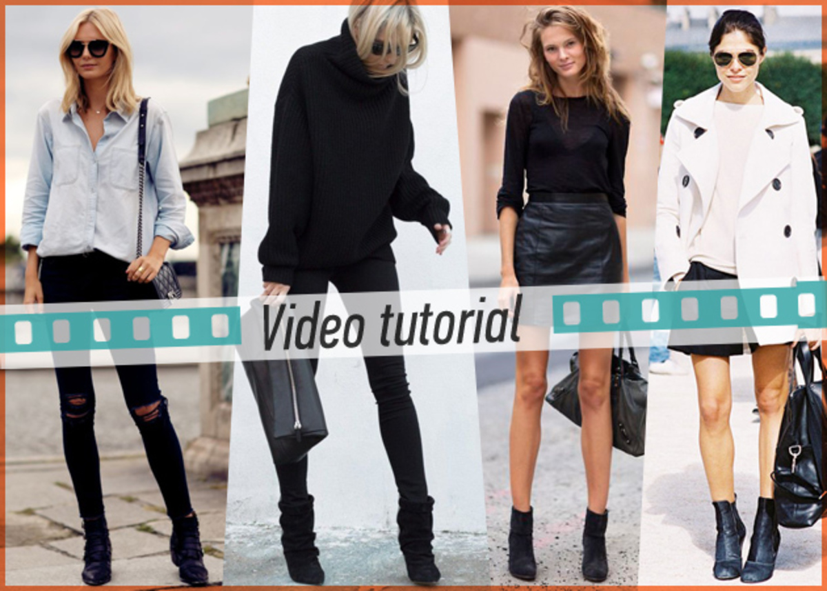 7 τρόποι να φορέσεις τα μαύρα σου ankle boots!