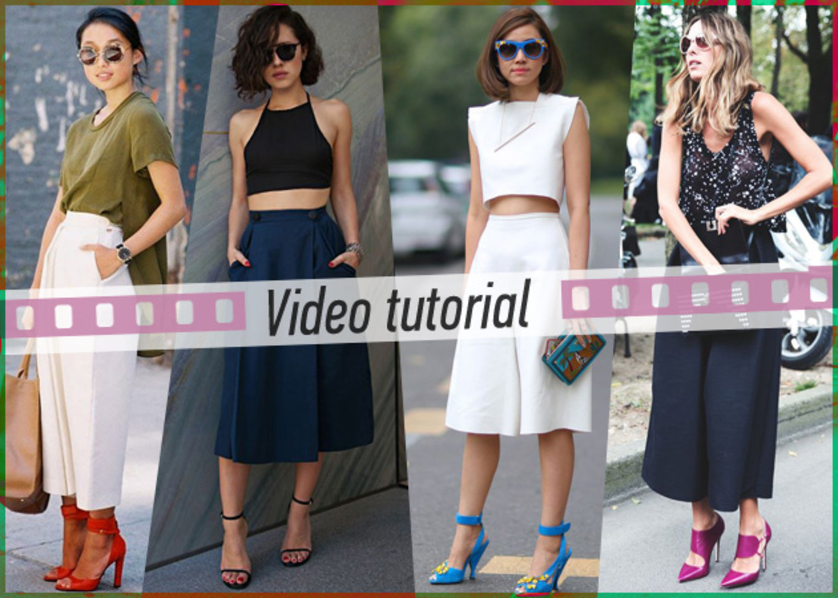 Styling tips για να φορέσεις σωστά τη ζιπ κιλότ σου!