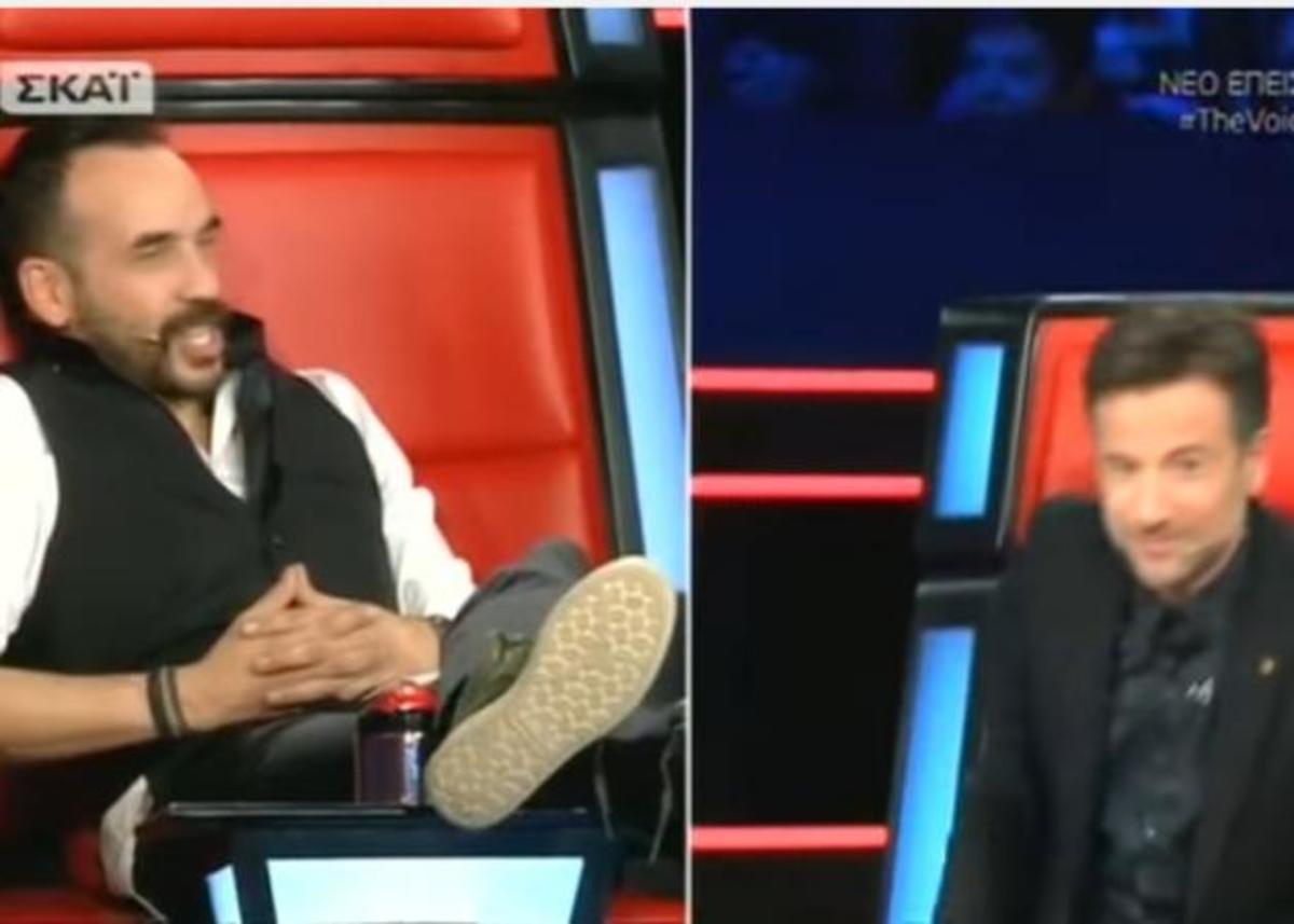 The Voice: Πάνος Μουζουράκης και Κωστής Μαραβέγιας μονομαχούν στα battles για την Meg! [vid]