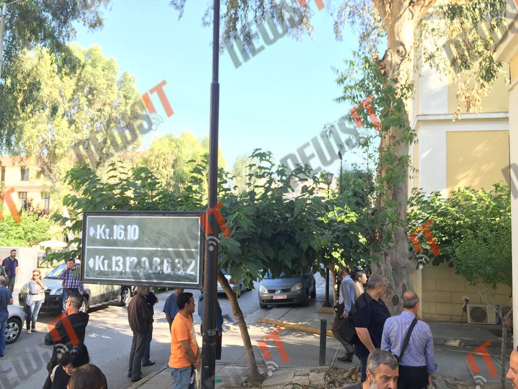 Τηλεφώνημα για βόμβα στην Ευελπίδων