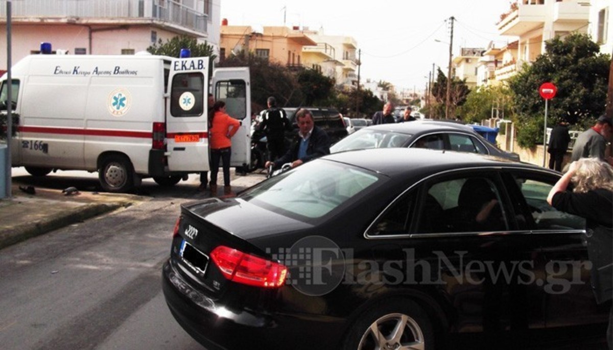 Χανιά: Ηλικιωμένος εμβόλισε βουλευτικό αυτοκίνητο