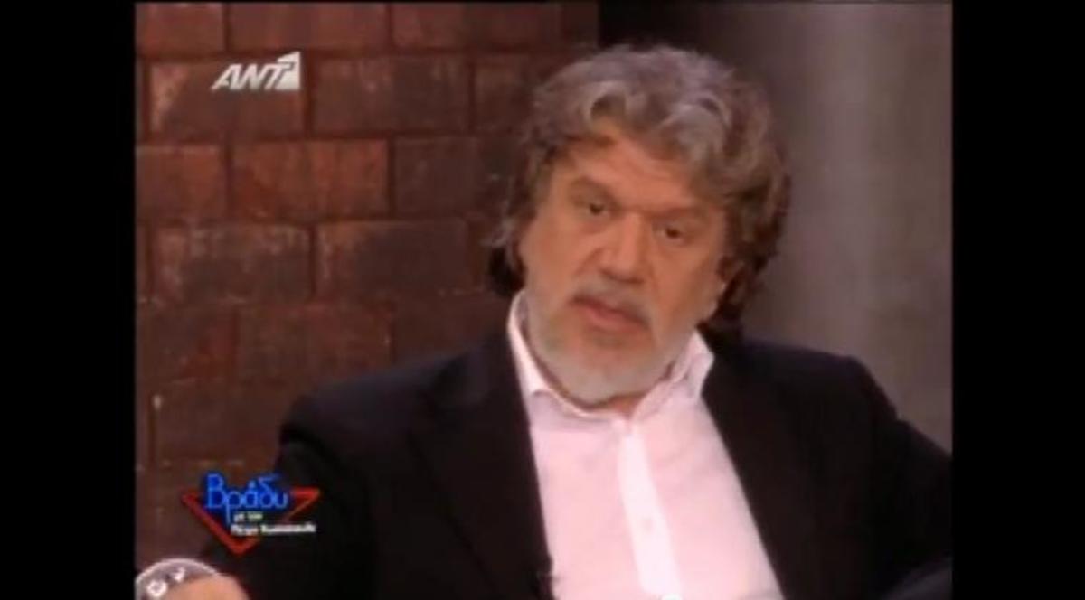 O Γιάννης Βούρος μιλάει για το εκ γεννετής πρόβλημα του γιου του και πως έγινε παράδειγμα προς μίμηση