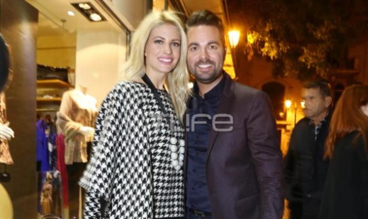 H Ευαγγελία Αραβανή με τα “πεθερικά” της στο πλευρό του Ηλία