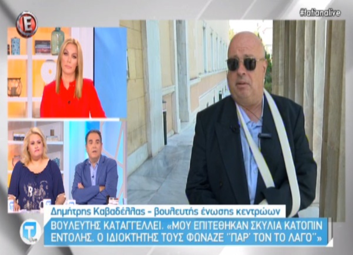 Επίθεση σκύλων σε βουλευτή