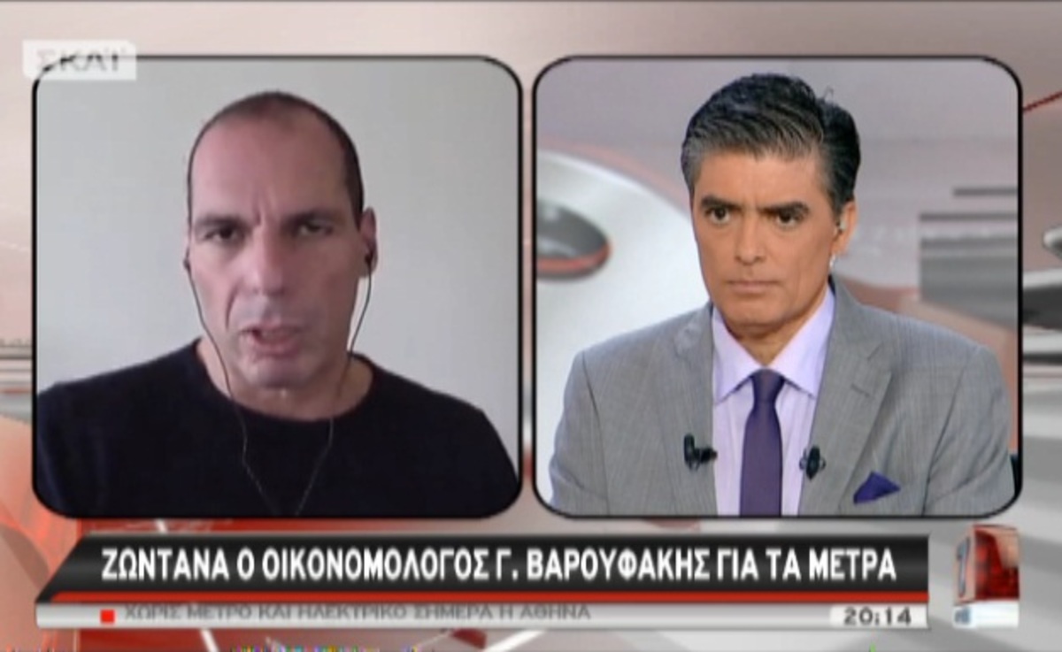 Βαρουφάκης για τα μέτρα