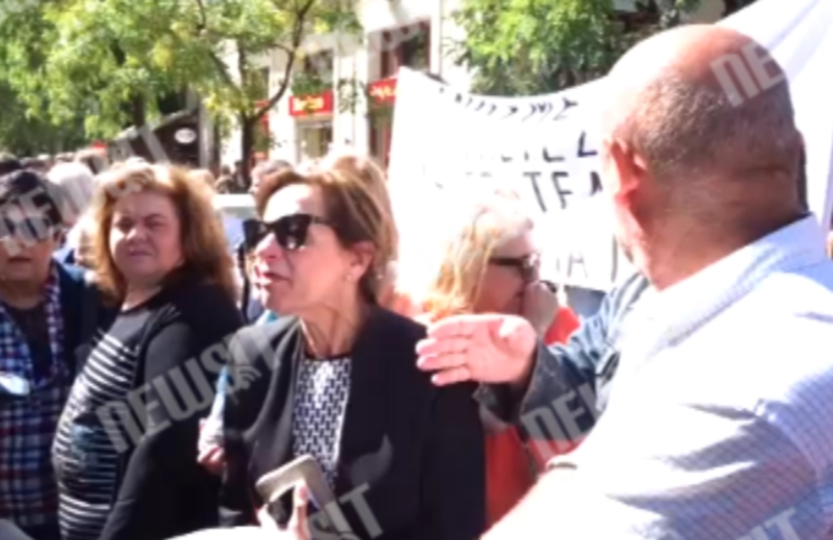 Ένταση στην πλατεία Βικτωρίας