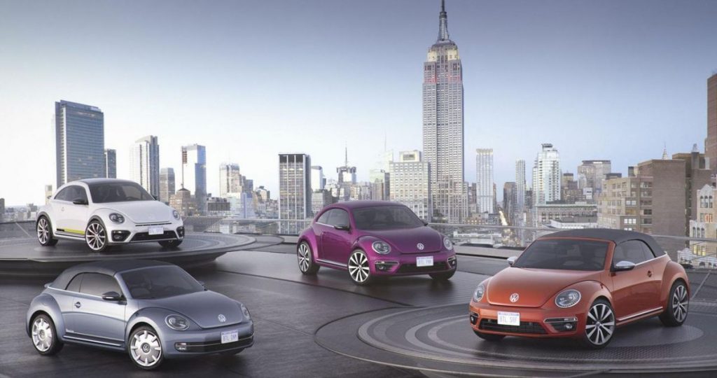 Τέσσερα ξεχωριστά VW Beetle στην έκθεση της Νέας Υόρκης