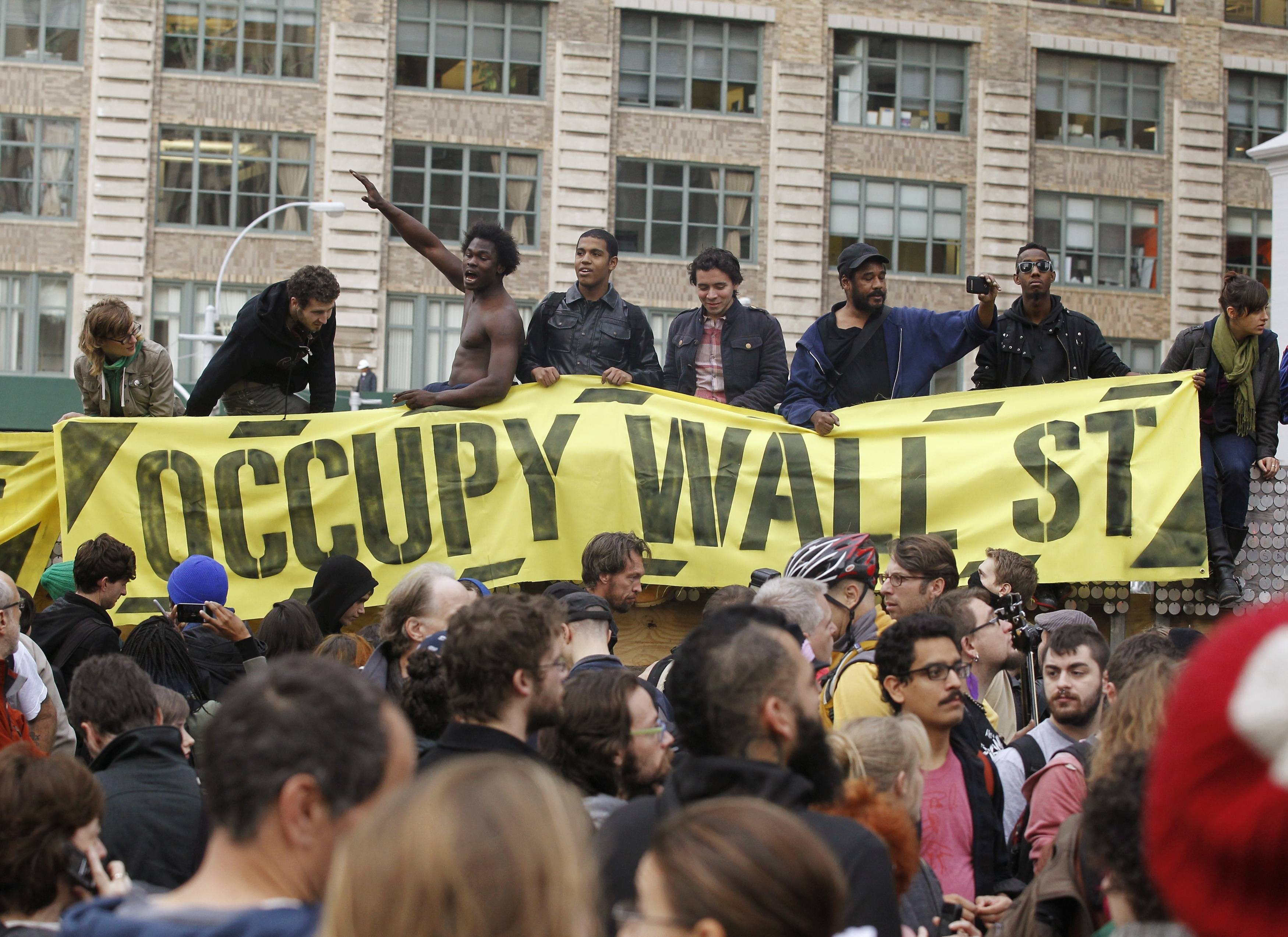 Οι διαδηλωτές του Occupy Wall Street… μετακόμισαν