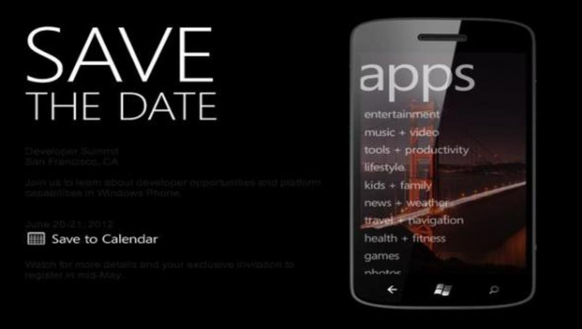 Τον Ιούνιο το συνέδριο της Microsoft για τα Windows Phone!