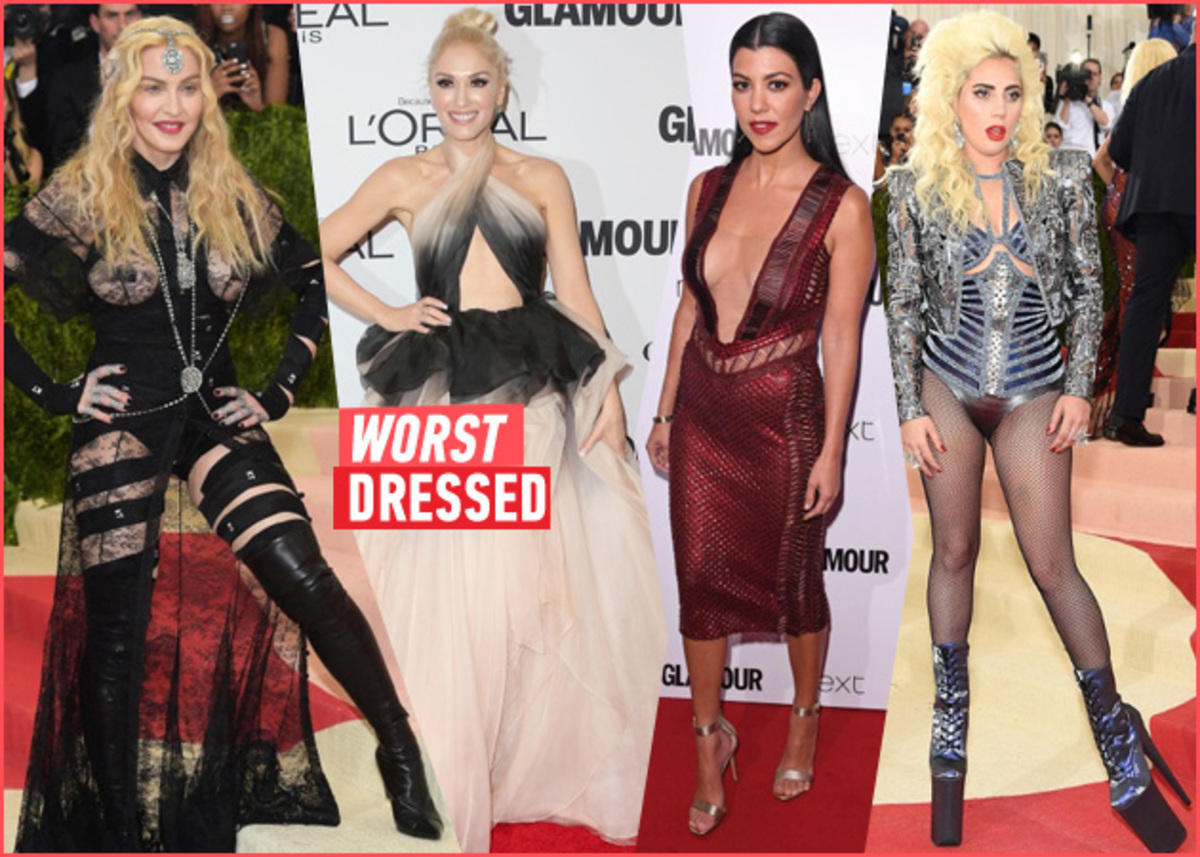 Ooops! Οι πιο κακοντυμένες celebrities του 2016