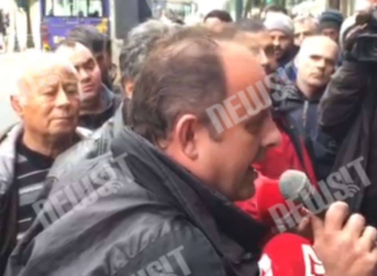 Διαμαρτυρία εργαζομένων της Softex