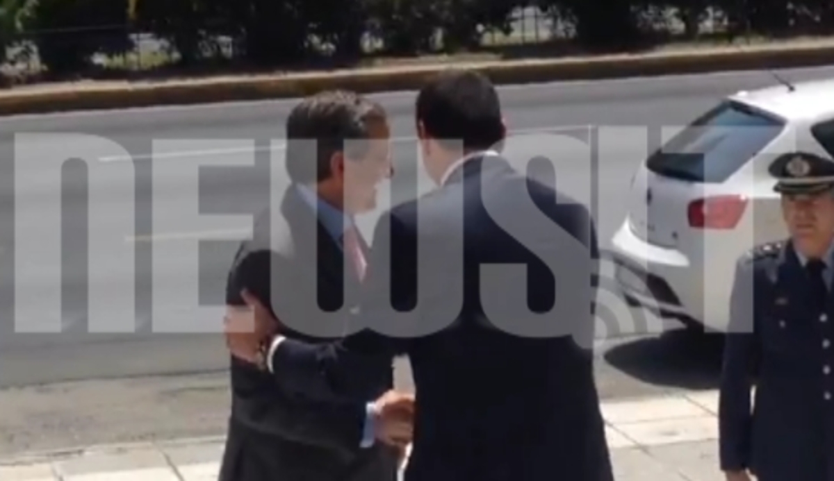 Χαιρετισμός Σαμαρά-Κικίλια στη ΓΑΔΑ