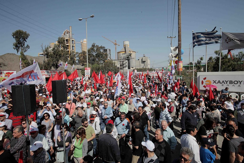 Ολοκληρώθηκε η συγκέντρωση μένουν τα προβλήματα στην εθνική