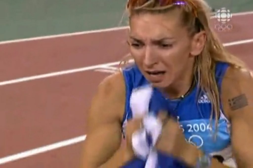 Όταν οι Έλληνες …γκρέμιζαν το Ολυμπιακό Στάδιο στον τελικό της Φανής Χαλκιά