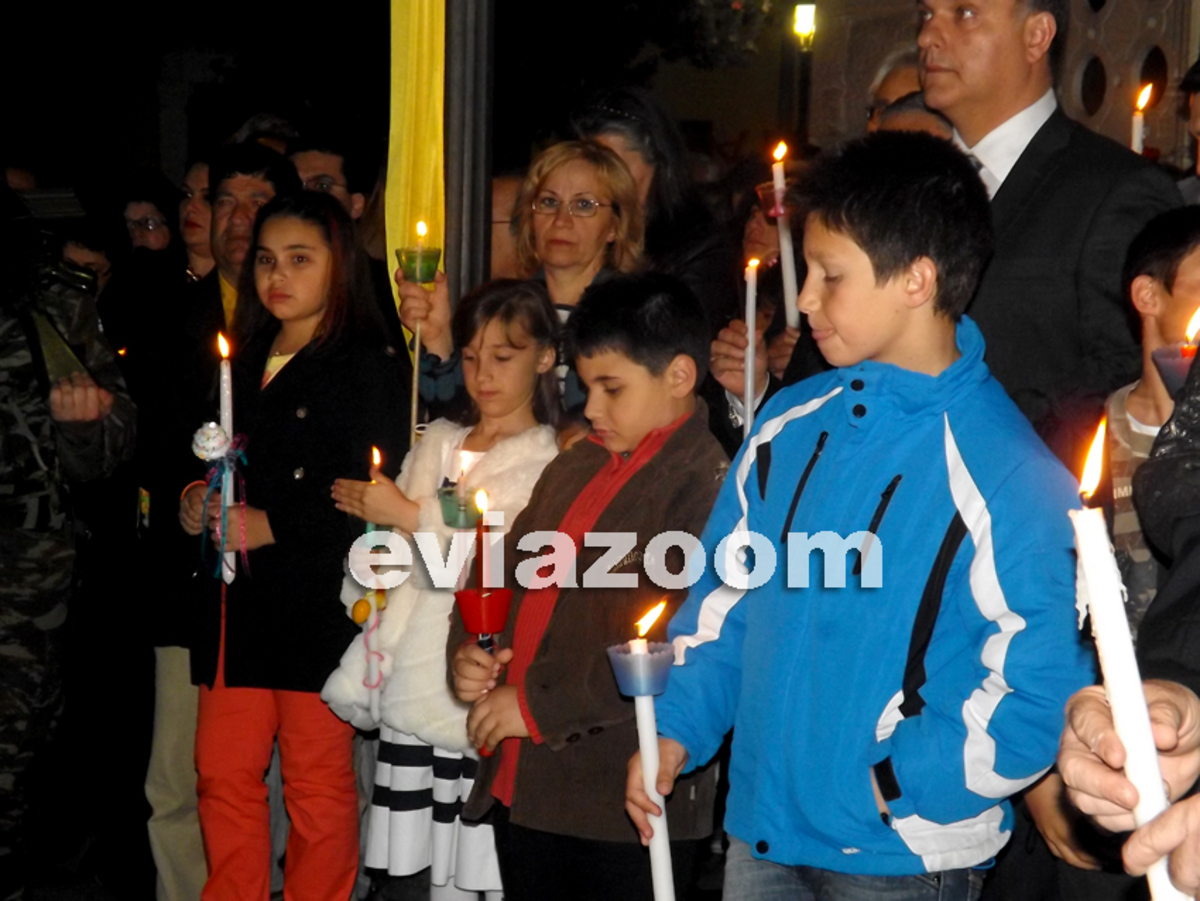 Λαμπερή Ανάσταση και στη Χαλκίδα (ΦΩΤΟ & VIDEO)