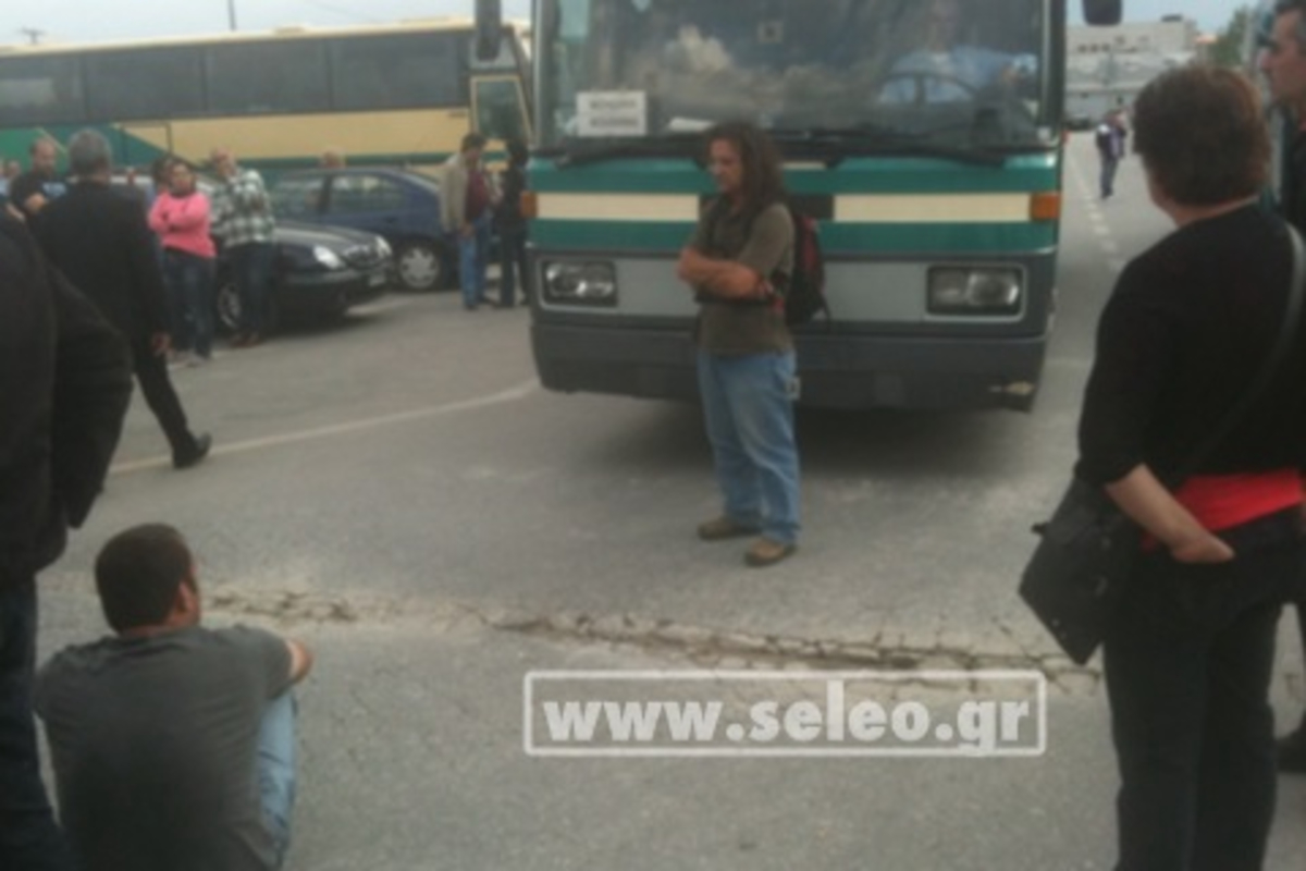 Ένταση και προσαγωγές στα ΚΤΕΛ Χαλκιδικής