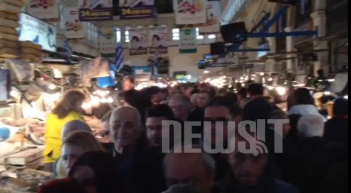 Χαμός στην ιχθυαγορά