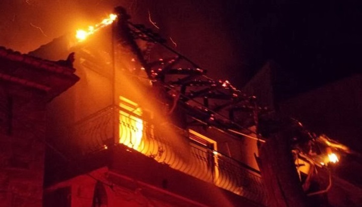 Χανιά: Τον συνέλαβαν για πυρκαγιά σε μονοκατοικία