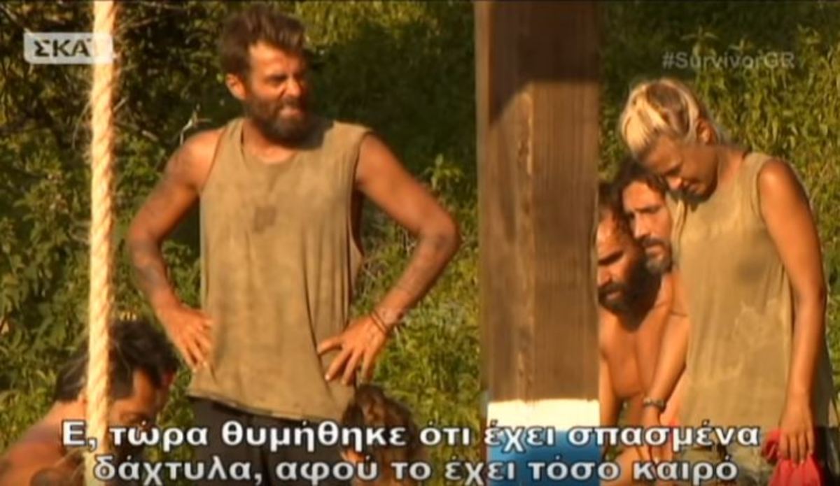 Survivor: Η απαράδεκτη ατάκα του Χανταμπάκη για Αγγελόπουλο [vid]