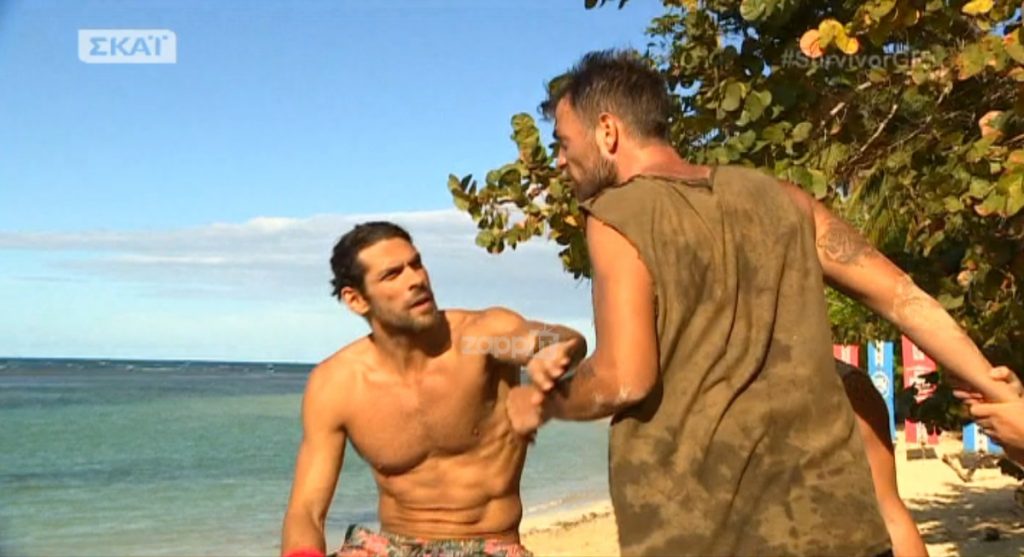 Εκτός εαυτού ο Χανταμπάκης στο Survivor! Παραλίγο να πιαστούν στα χέρια!