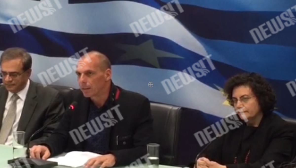 Παραλαβή Υπουργείου από Βαρουφάκη