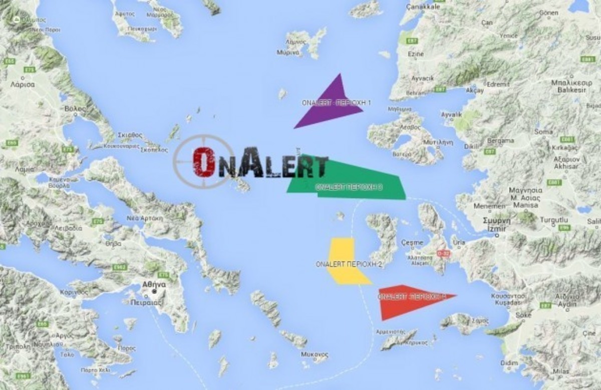 Πρόκληση: Η Τουρκία κάνει άσκηση τον αποκλεισμό της Χίου από την Ελλάδα – ΧΑΡΤΗΣ