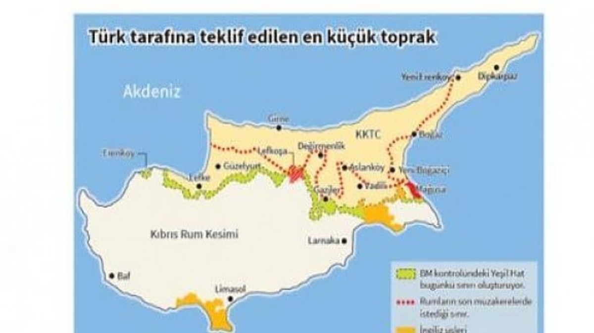 Κυπριακό: Αλαλούμ με την τουρκική προπαγάνδα για το εδαφικό – “Δεν έδωσε χάρτη ο Αναστασιάδης”