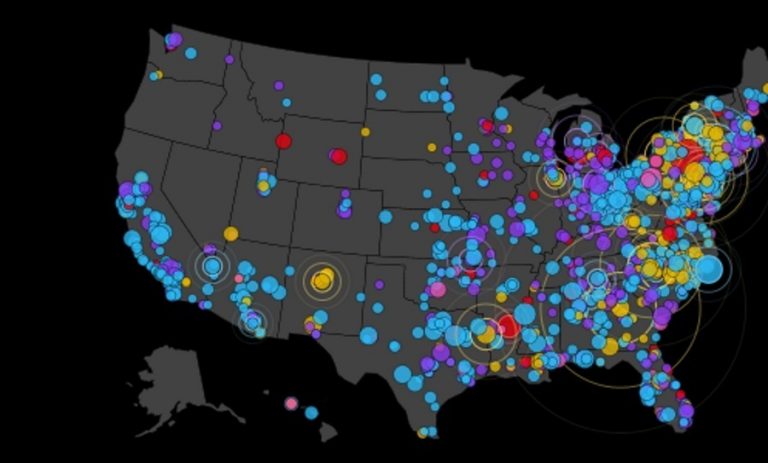 Αμερικανικές εκλογές: Ο διαδραστικός χάρτης της Google