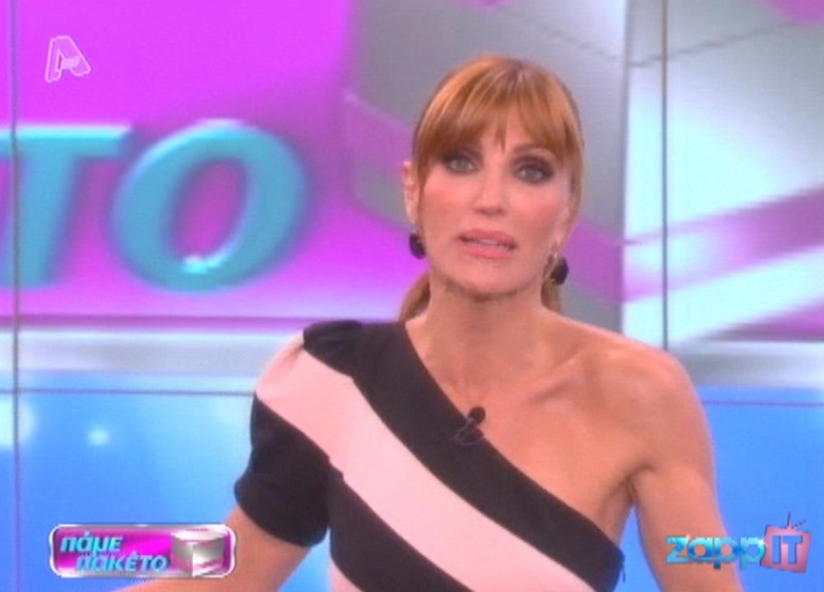 Η …βόμβα που “πέταξε” η Βίκυ Χατζηβασιλείου στο τέλος της εκπομπής!