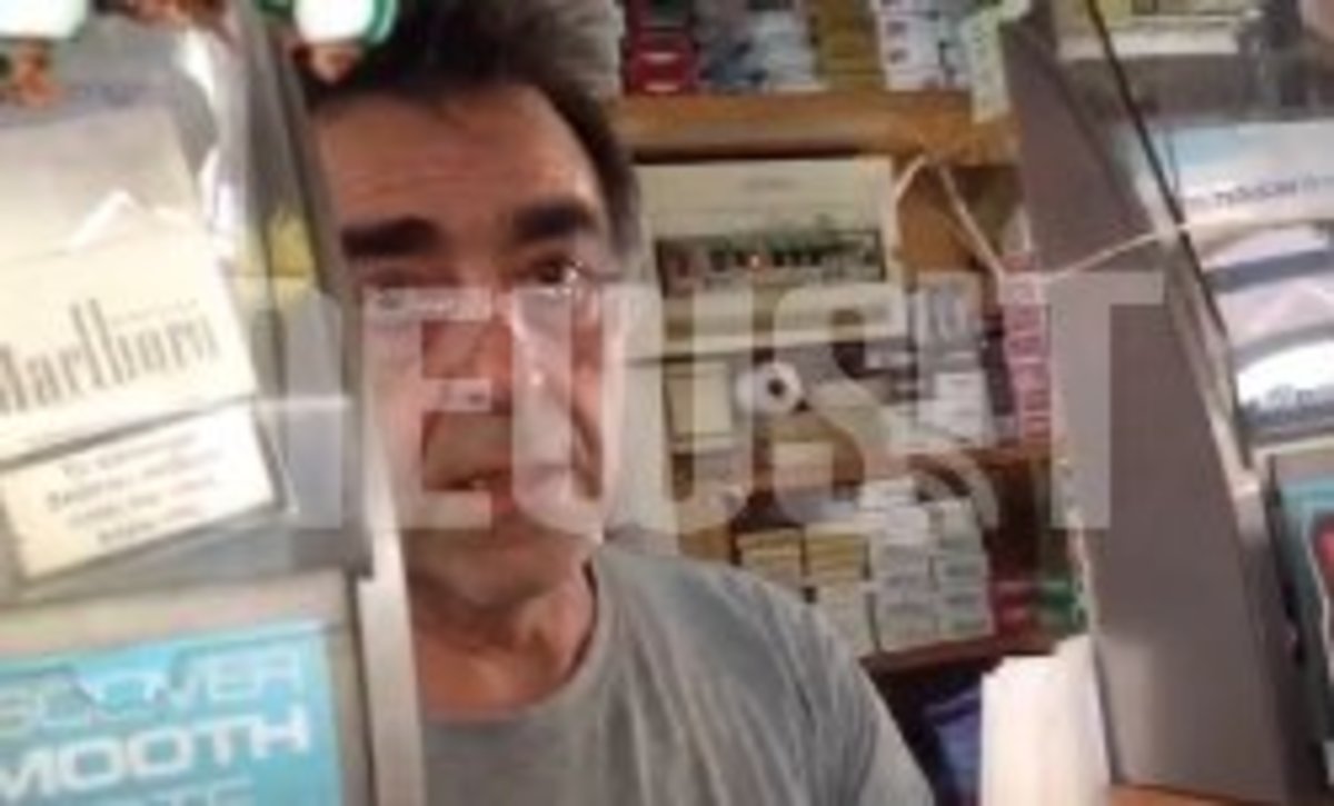 Αυτόπτης τροχαίου με λεωφορείο