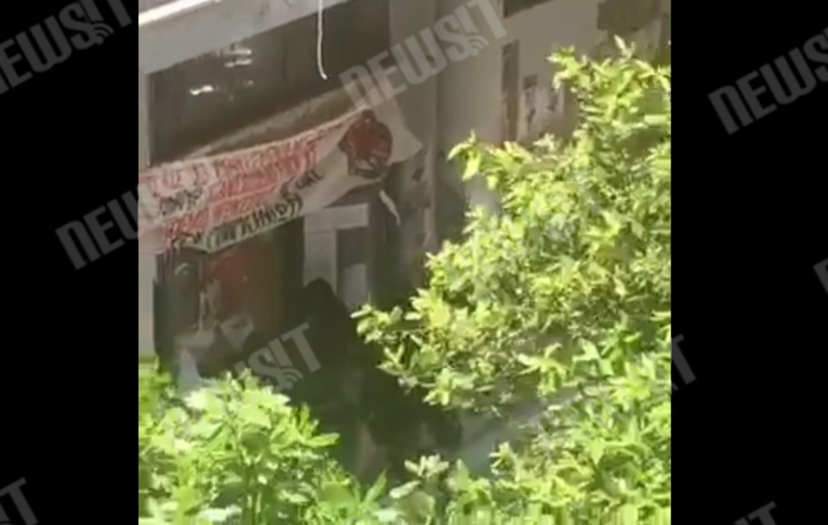 Ντοκουμέντο: Ντου αντιεξουσιαστών χημείο