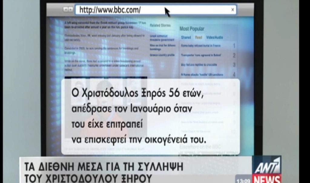 Διεθνή μέσα για Ξηρό