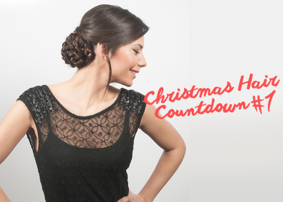 Glam σινιόν: ένα εορταστικό χτένισμα!