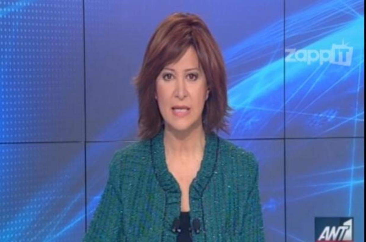 Η Μαρία Χούκλη επέστρεψε στο δελτίο μετά τον τραυματισμό της!