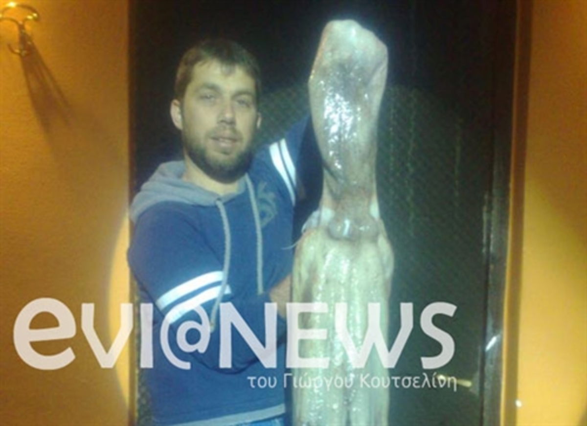 Ψάρεψε χταπόδι γίγαντα – ΦΩΤΟ