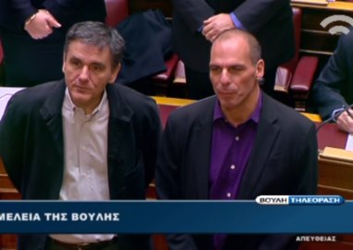 Οι ορκωμοσίες Βαρουφάκη Τσακαλώτου