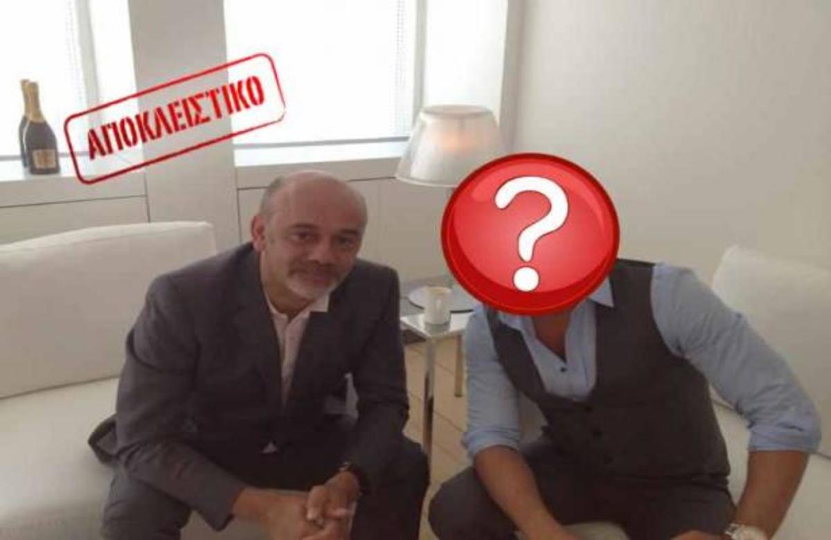 Ποιος Έλληνας παρουσιαστής επιλέγει με τον C. Louboutin το νέο μοντέλο του Martini;