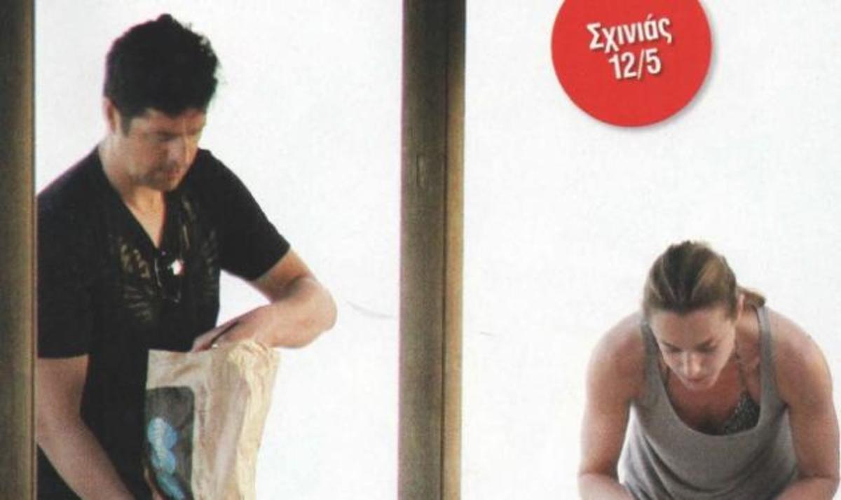 Κάτια Ζυγούλη: Με τον αδελφό του Σάκη Ρουβά στην παραλία!