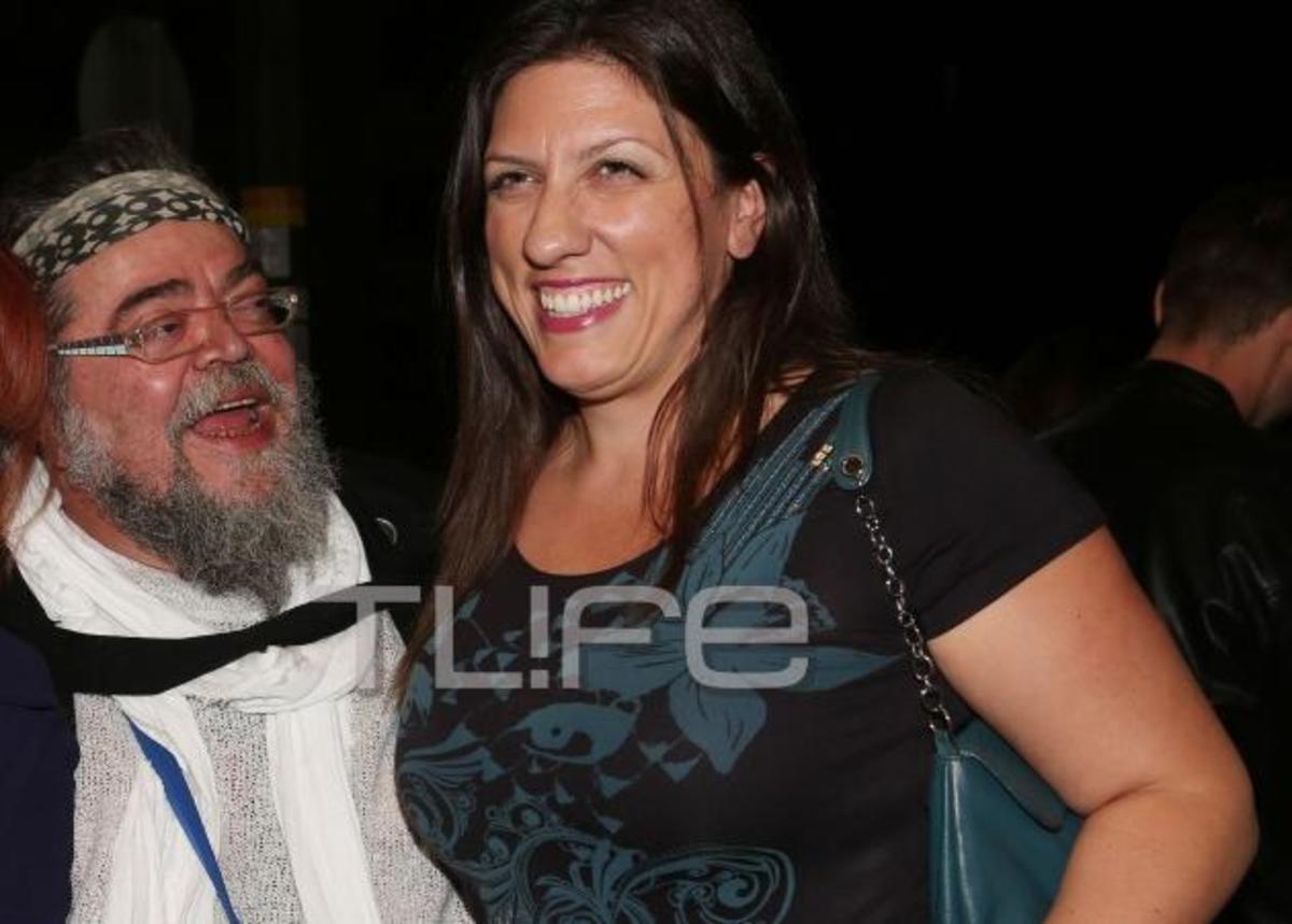 Ζωή Κωνσταντοπούλου: Στο σιμενά με τον Σταμάτη Κραουνάκη! Φωτογραφίες