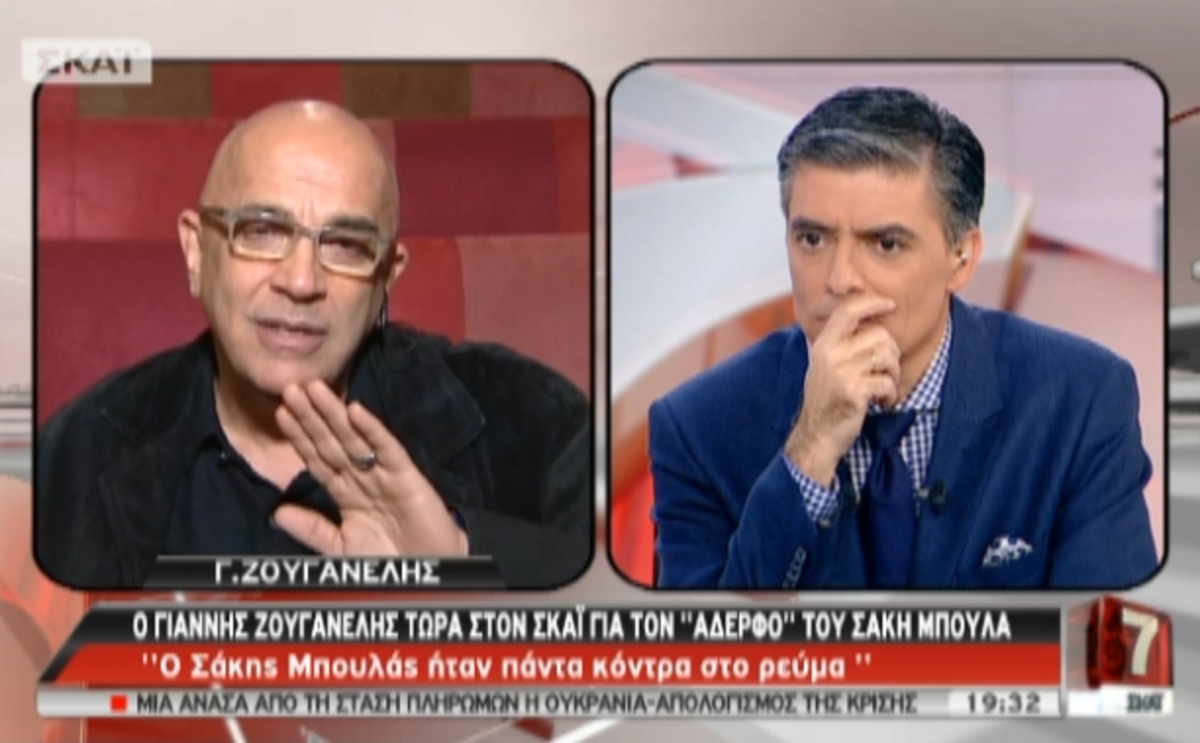 Ο Γ.Ζουγανέλης στο ΣΚΑΪ