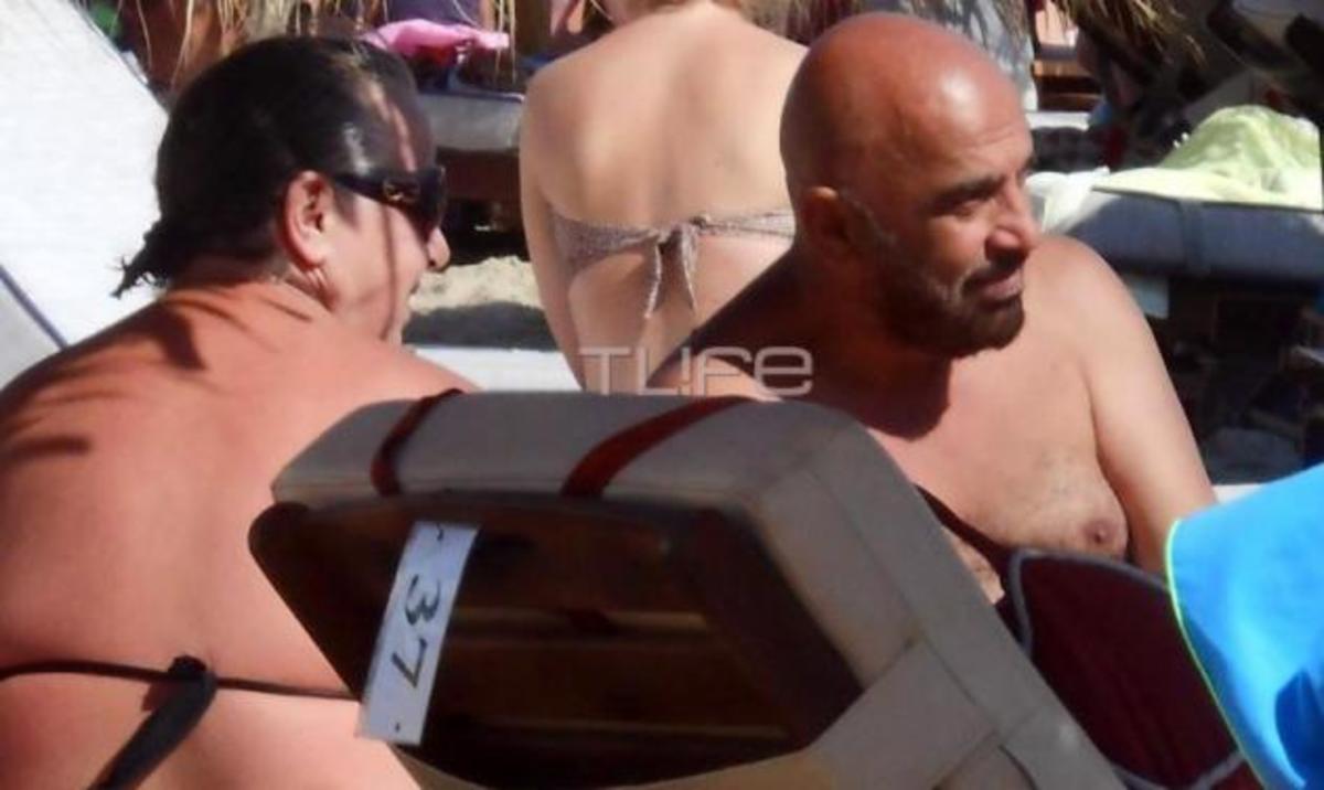 Γιάννης Ζουγανέλης: Στην Μύκονο με την σύζυγό του!