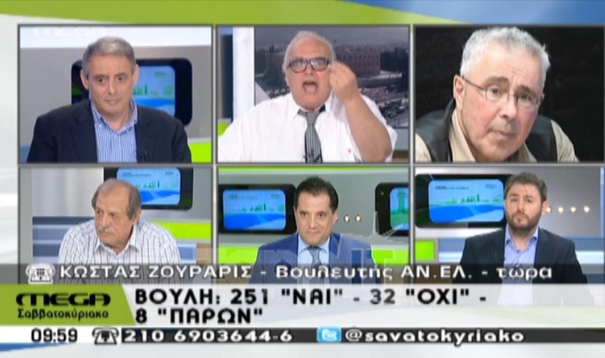 Κακός χαμός με τον Ζουράρι στο Mega: «Βλακώδης ερώτηση! – Ντροπή σου!»