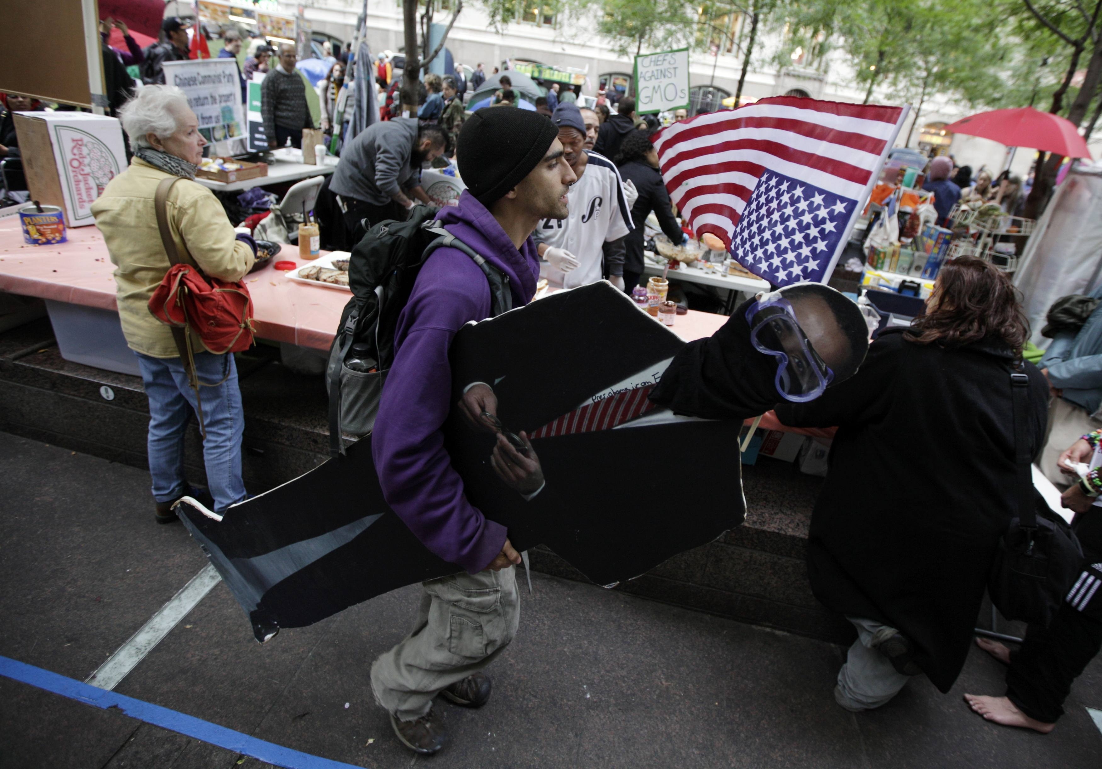 Εμπορική εκμετάλλευση των αγανακτισμένων της Νέας Υόρκης